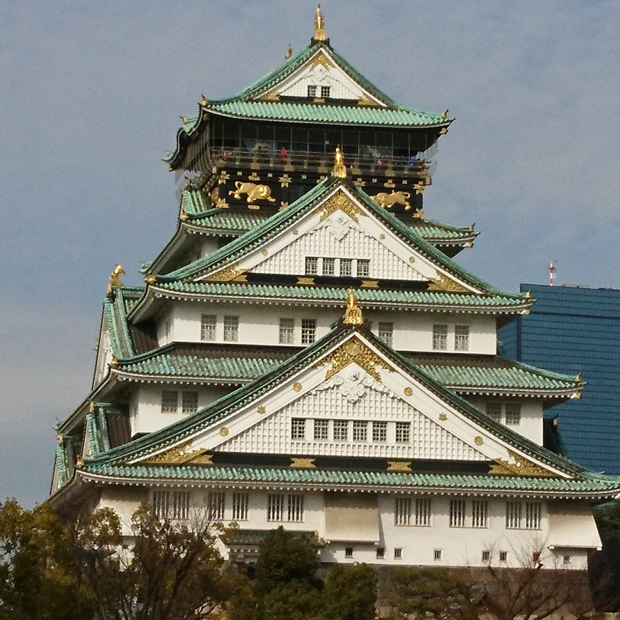 大阪城天守