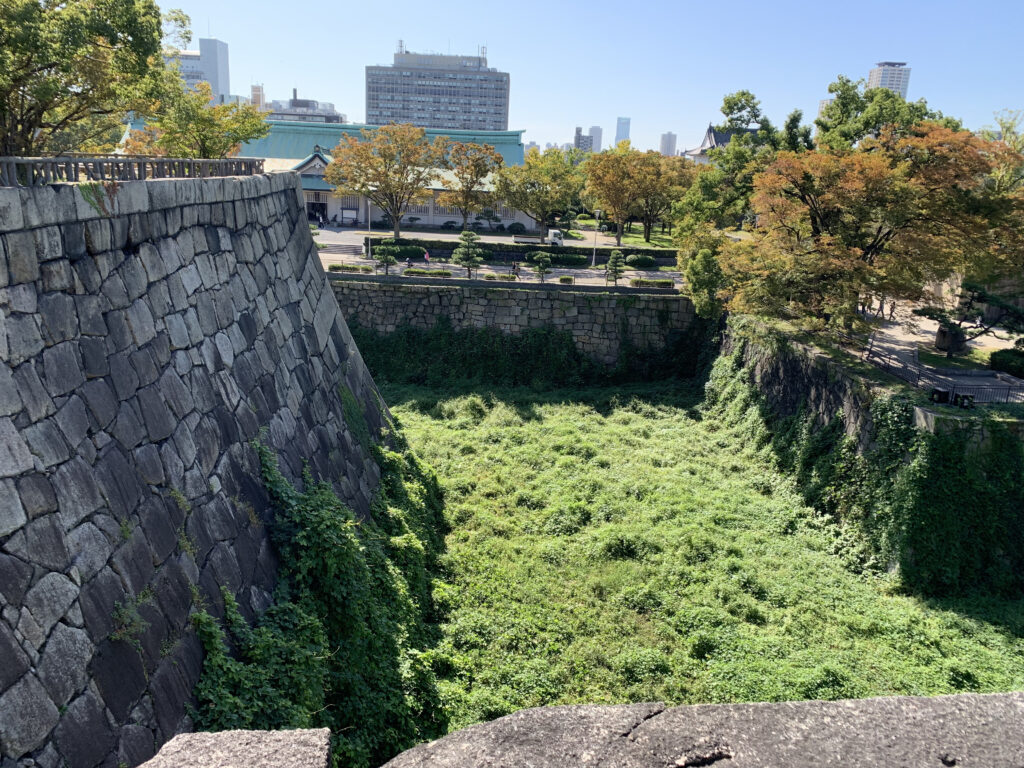 大坂城空堀