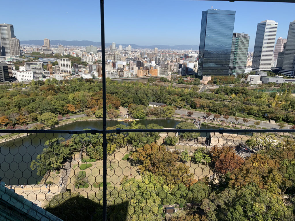 天守閣からの展望