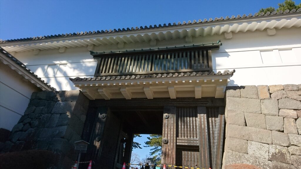 小田原城の常盤木門
