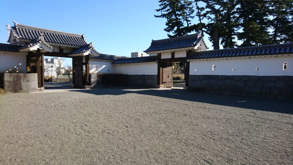 小田原城馬出門の枡形