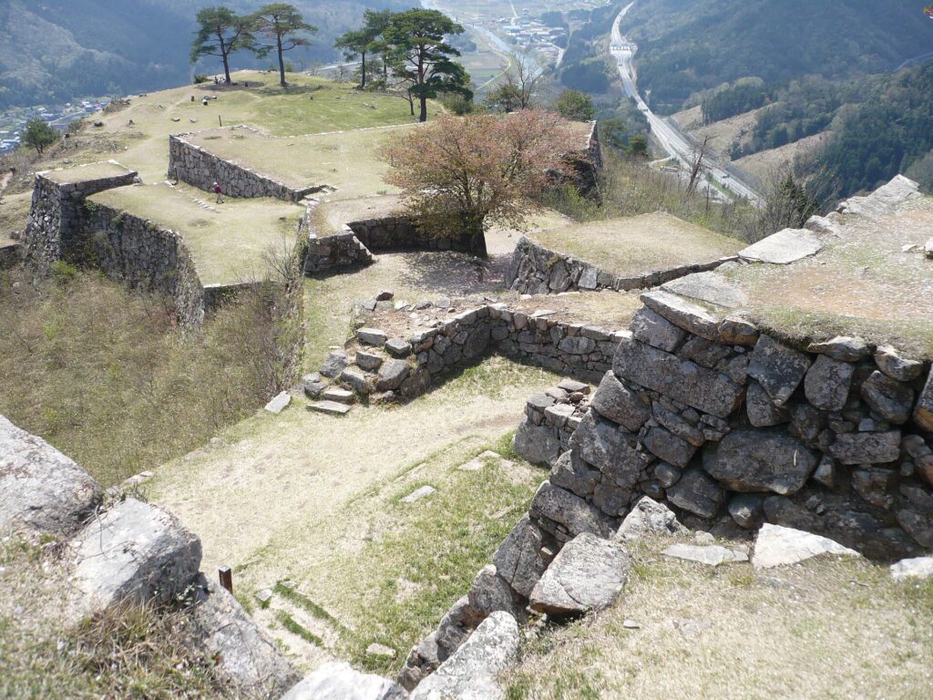 竹田城跡 南二の丸と南千畳曲輪